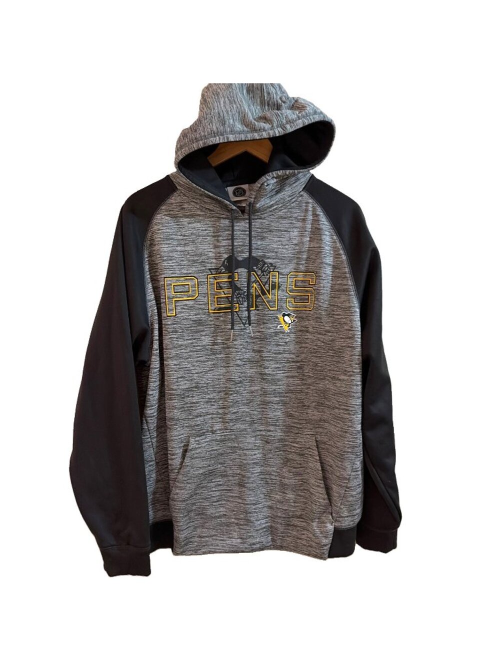 Pittsburg Penguins Men's Officially Licensed Hoodie NHL Size L PENS Hockey